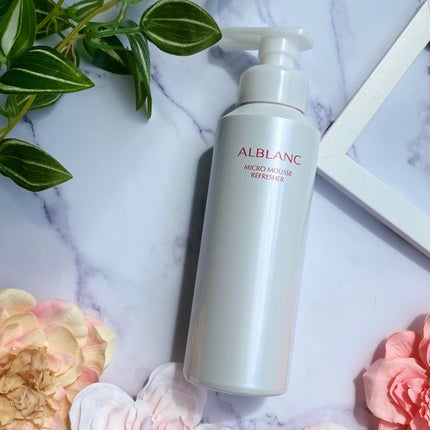 マイクロムース リフレッシャー/ALBLANC/泡洗顔を使ったクチコミ(5枚目)