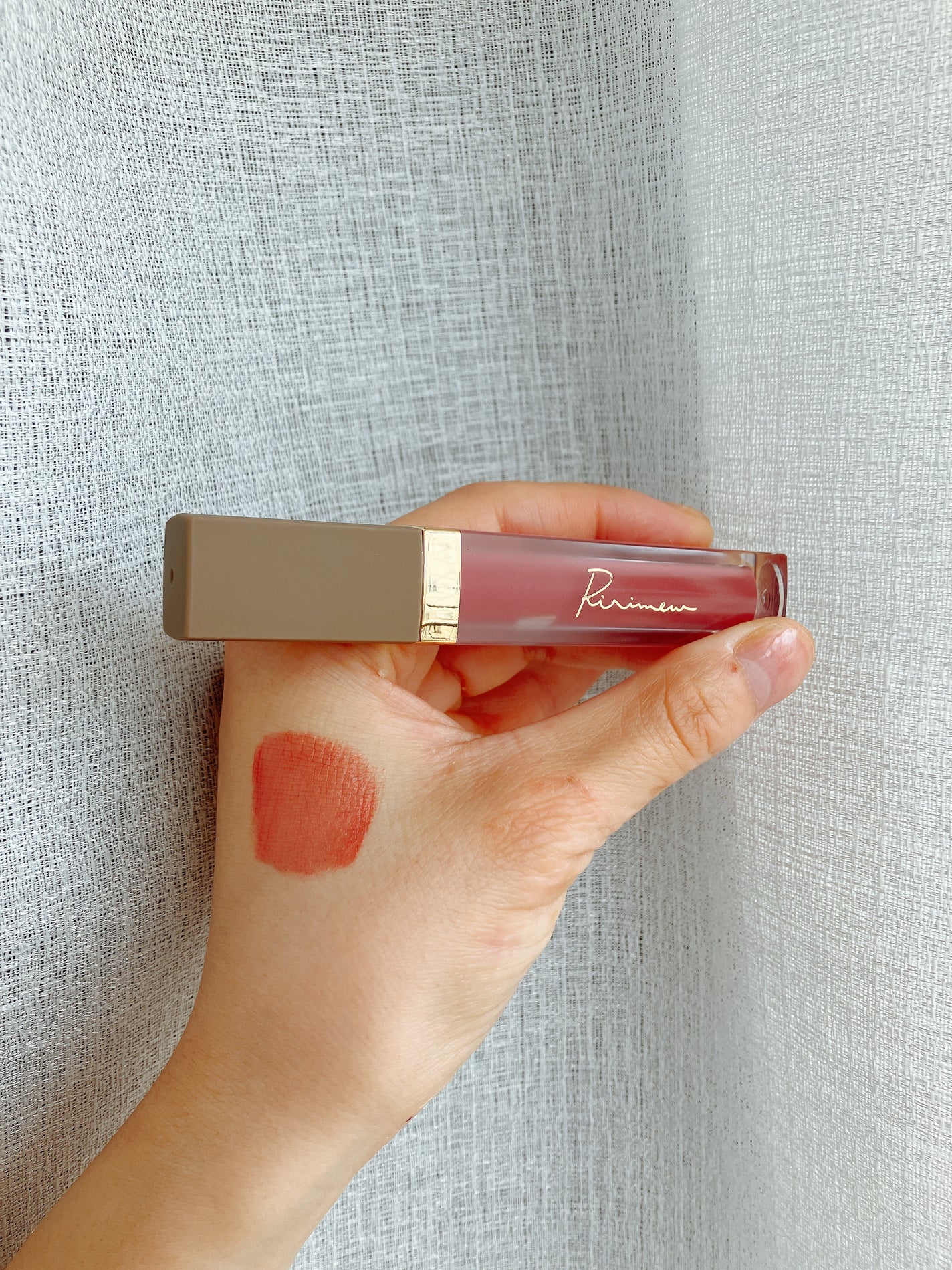 ミューテッドシアーティント/Ririmew/リップティントを使ったクチコミ(1枚目)