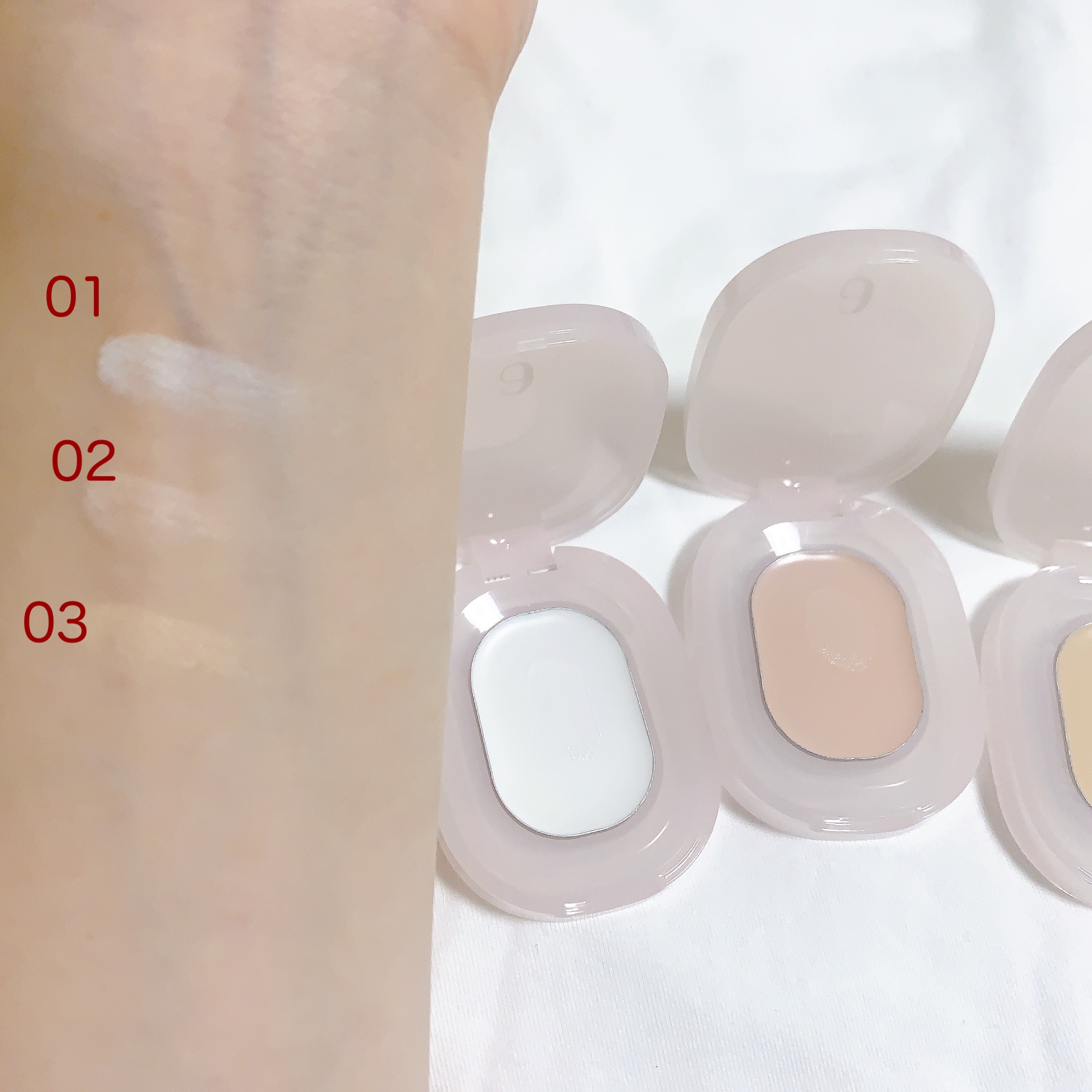 プレフィットイン＆アウトコンシーラー 003 Baby/Ameli/クリームコンシーラーを使ったクチコミ（3枚目）