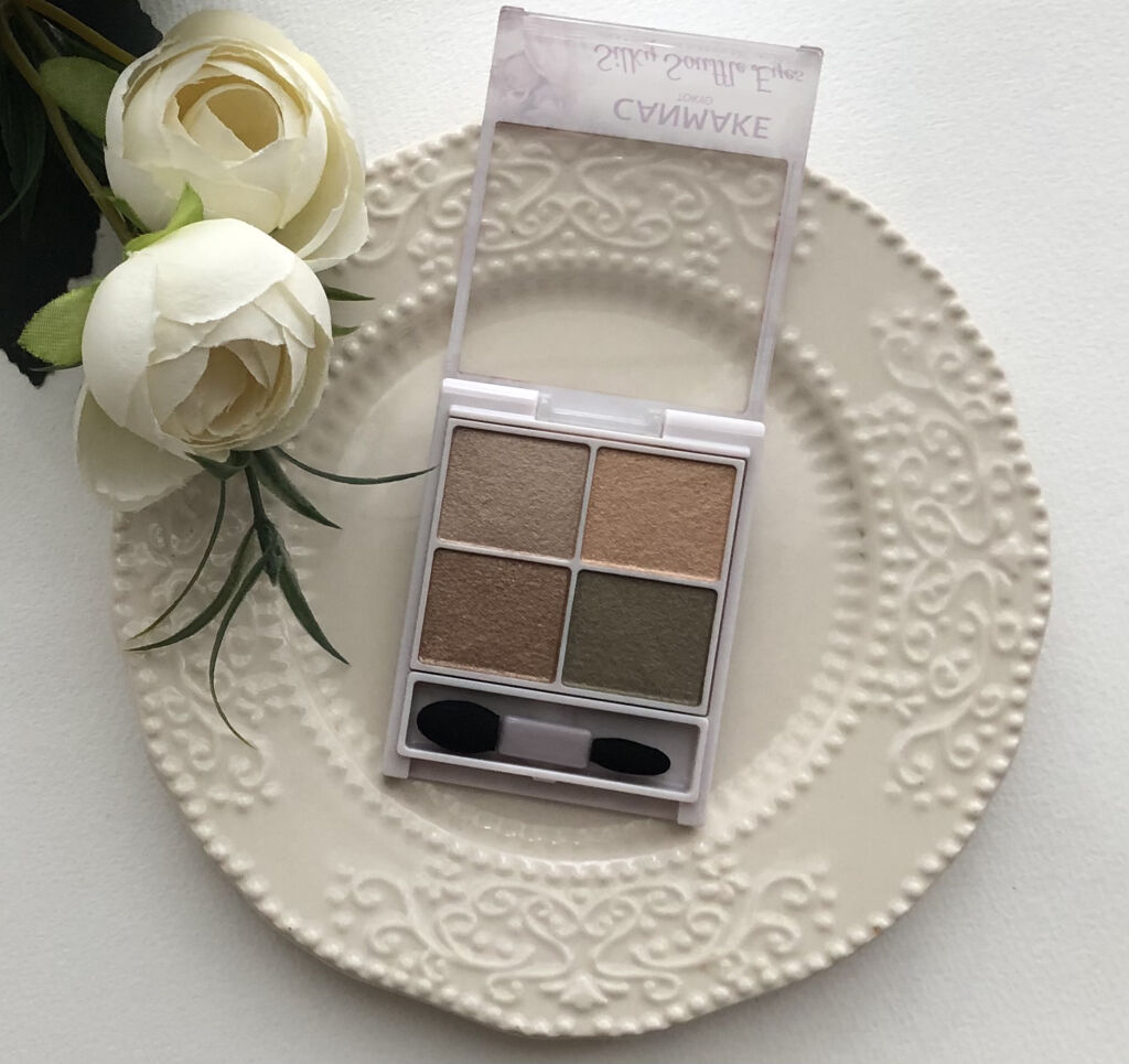 シルキースフレアイズ/キャンメイク/アイシャドウパレットを使ったクチコミ（2枚目）