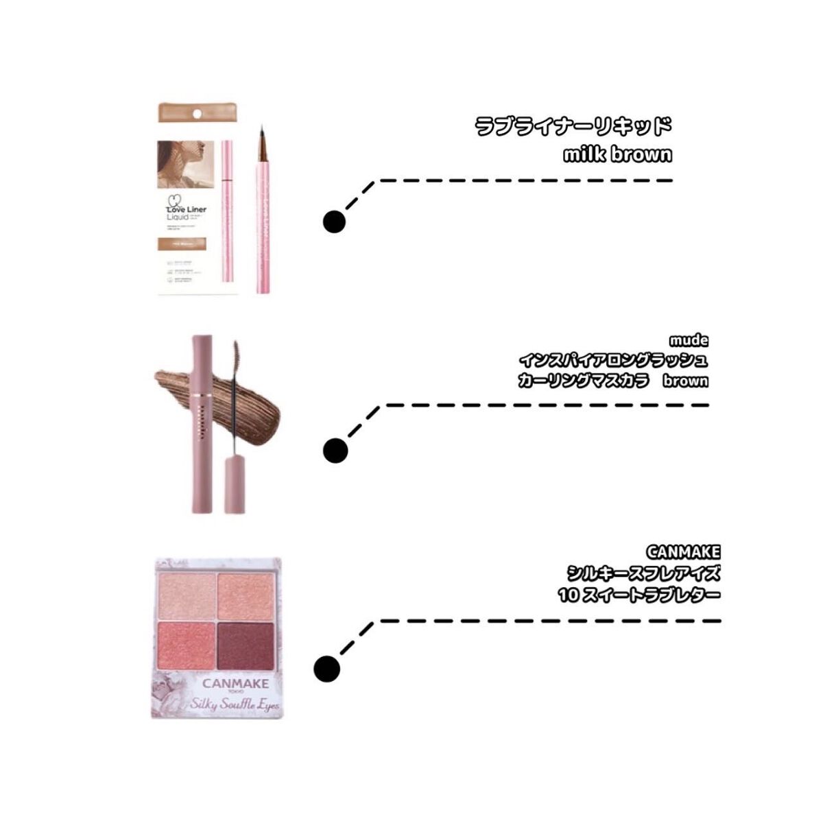 シルキースフレアイズ/キャンメイク/アイシャドウパレットを使ったクチコミ（2枚目）