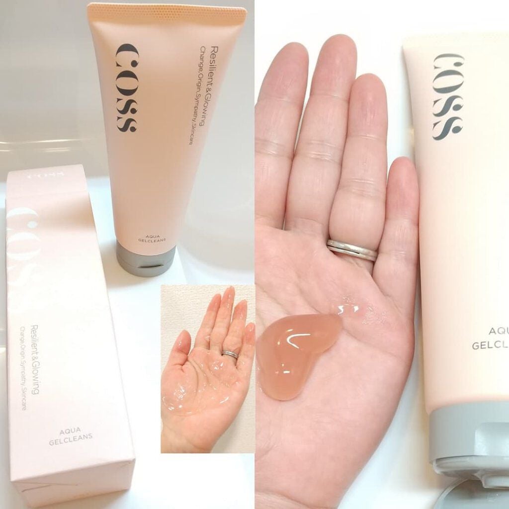アクアゲルクレンズ/COSS/クレンジングジェルを使ったクチコミ(1枚目)