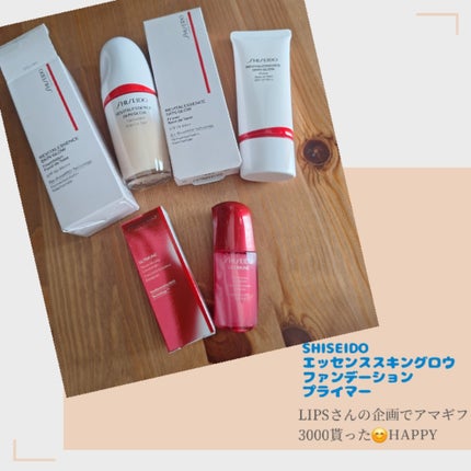 エッセンス スキングロウ ファンデーション/SHISEIDO/リキッドファンデーションを使ったクチコミ(1枚目)