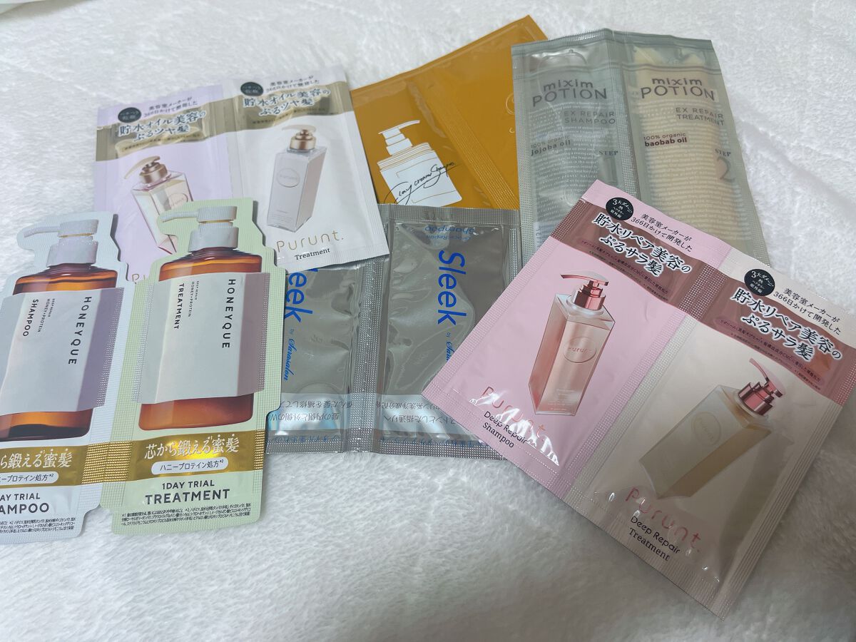 グレースリペアシャンプー／トリートメント/スリーク by サラサロン/市販シャンプーを使ったクチコミ（1枚目）