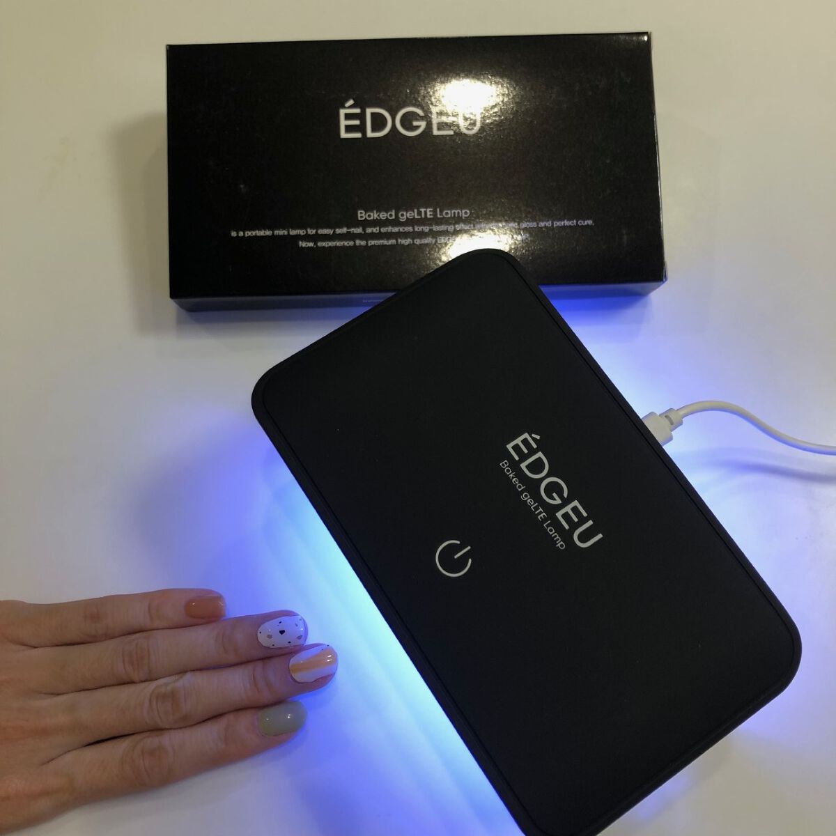 ÉDGEU Baked geLTE Lamp LED ジェルランプ/EDGEU/ネイル用品を使ったクチコミ(2枚目)