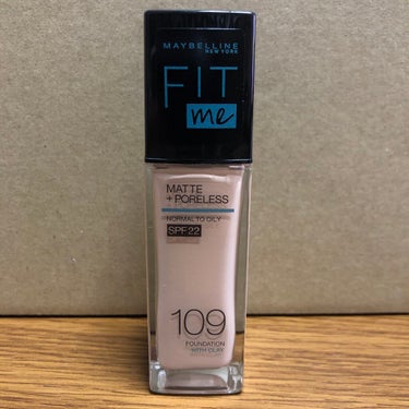 フィットミー リキッドファンデーション R/MAYBELLINE NEW YORK/リキッドファンデーションを使ったクチコミ（1枚目）