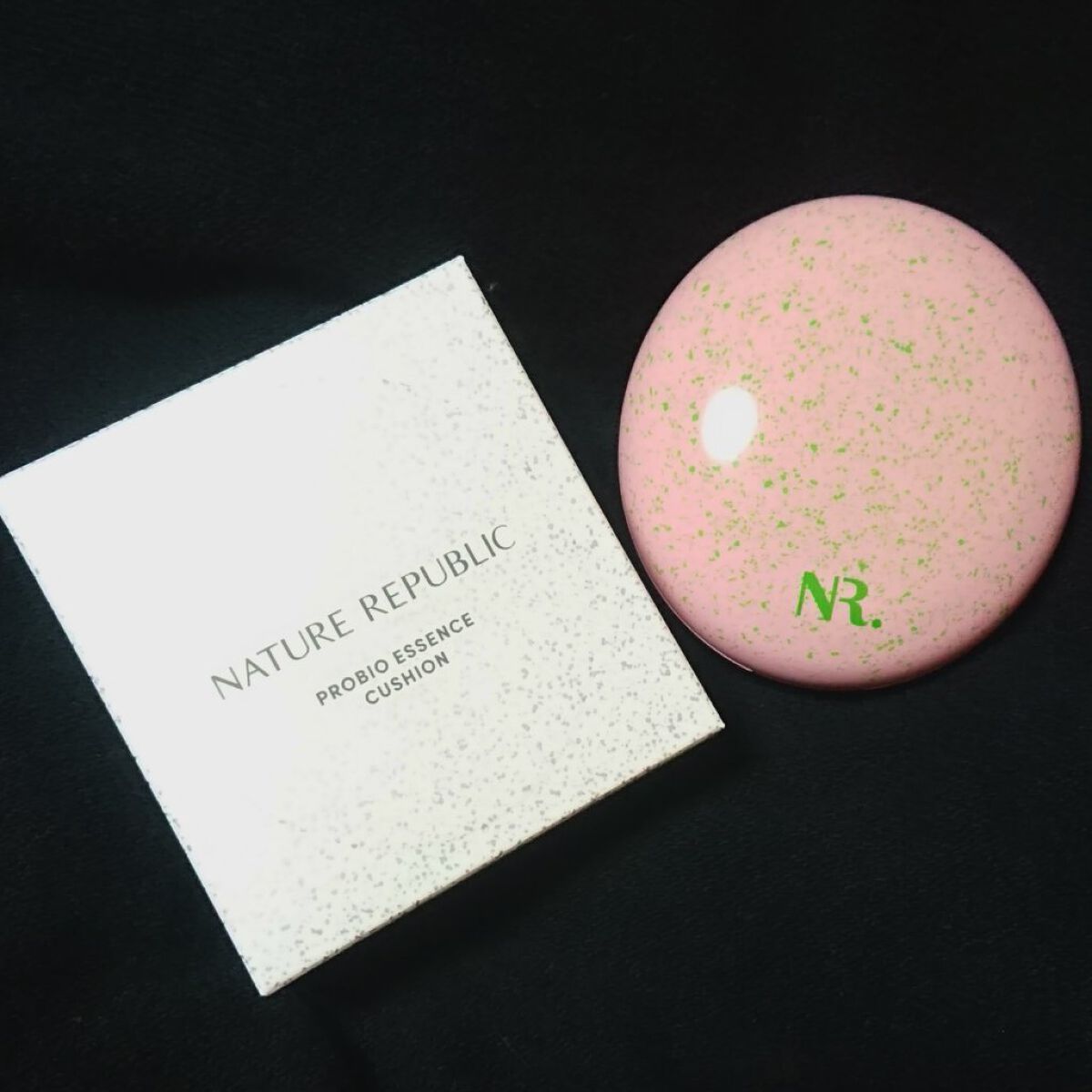PROBIOエッセンスクッション/ネイチャーリパブリック/クッションファンデーションを使ったクチコミ（1枚目）