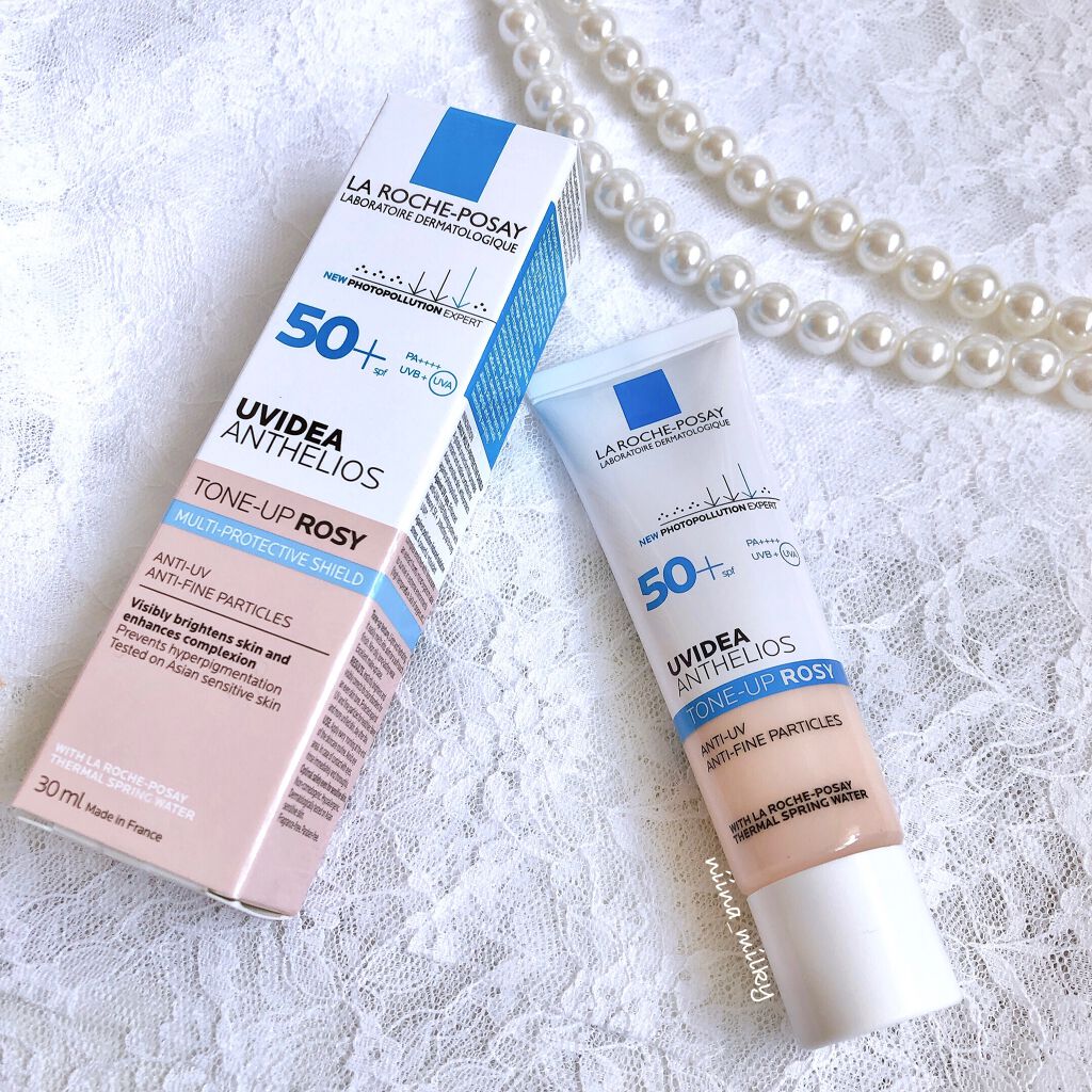 UVイデア XL プロテクショントーンアップ ローズ/ラ ロッシュ ポゼ/日焼け止めクリームを使ったクチコミ（1枚目）