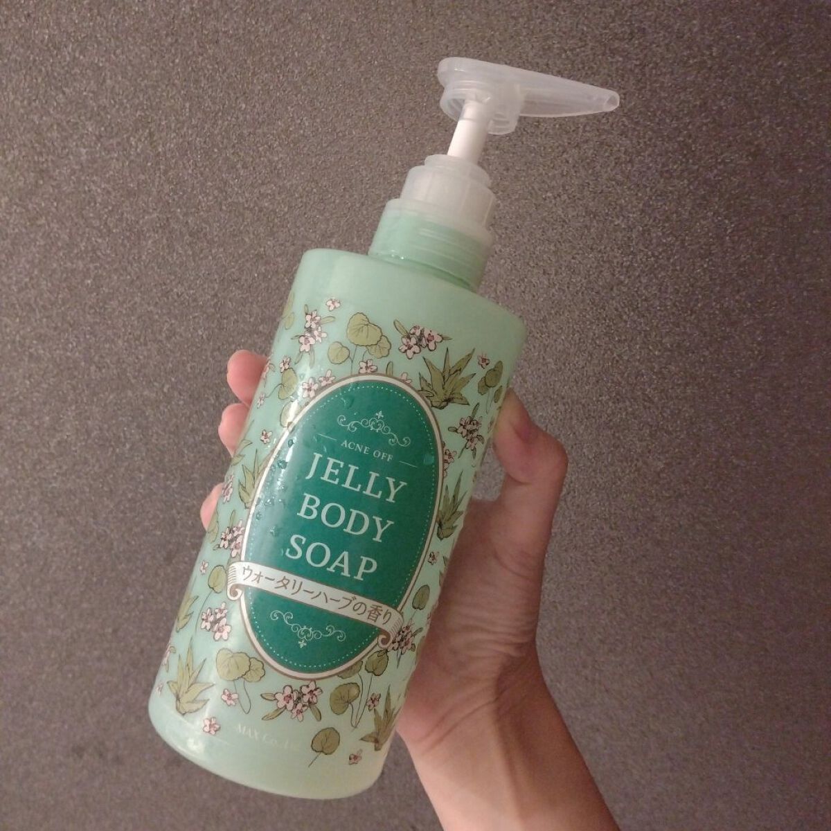 薬用アクネオフ ジェルボディソープ /マックス/ボディソープを使ったクチコミ（1枚目）