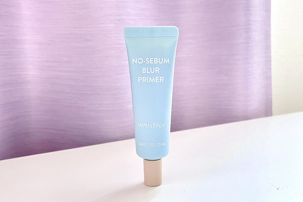 innisfree ノーセバム ブラープライマーのクチコミ「
innisfree ノーセバム ブラープライマー、購入しました〜ಠ_ಠ

普通の化粧下地かな.....」（1枚目）