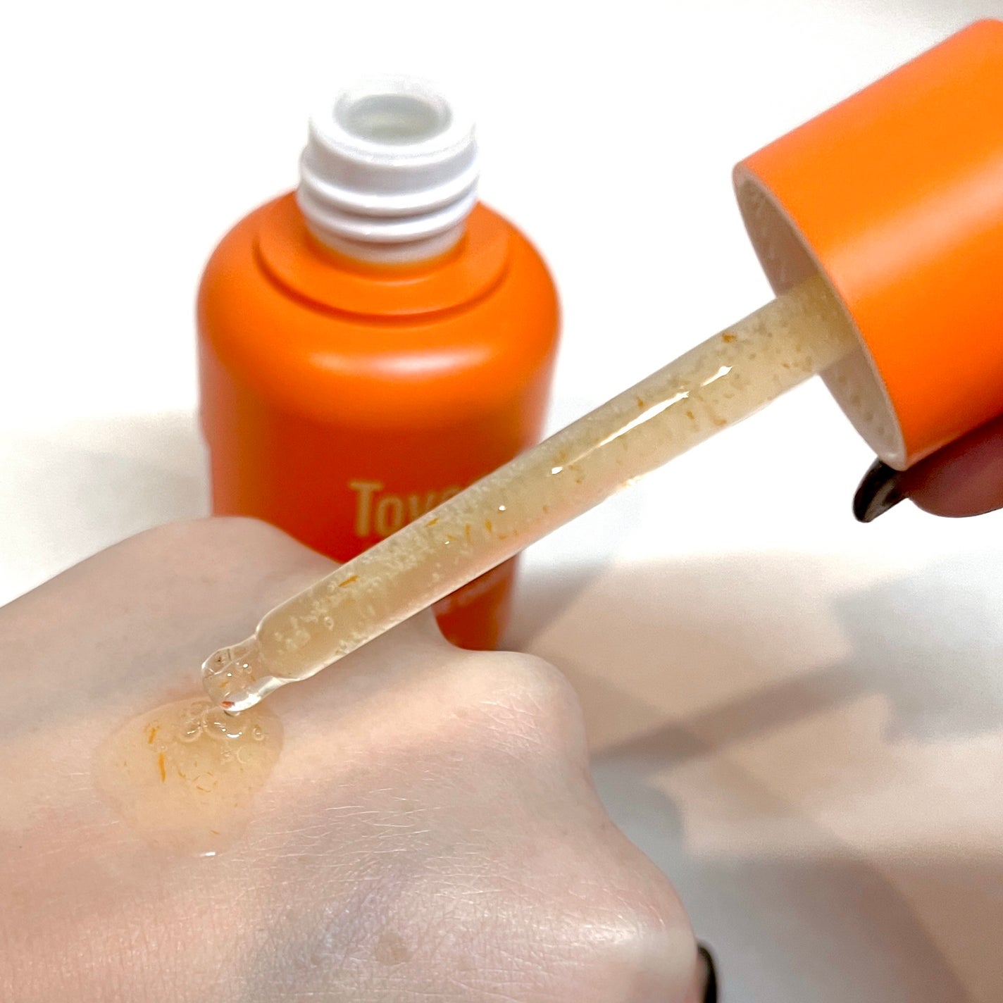 カラーフードシリーズオレンジオアシスセラム/Tovegan/美容液を使ったクチコミ(3枚目)