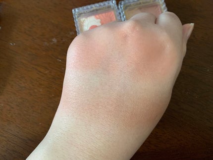 グロウフルールチークス/キャンメイク/パウダーチークを使ったクチコミ(3枚目)