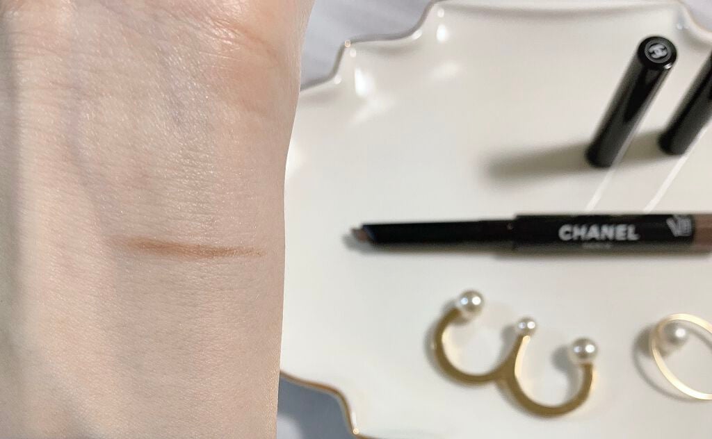 スティロ スルスィル ウォータープルーフ/CHANEL/アイブロウペンシルを使ったクチコミ(2枚目)
