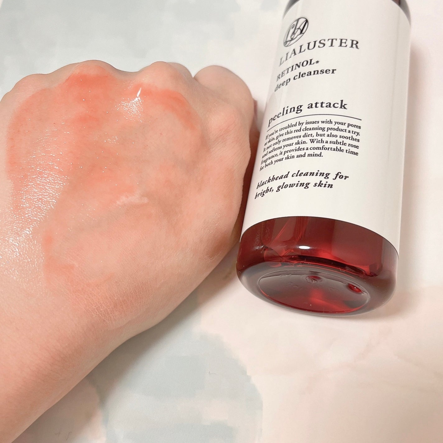 レチノールディープクレンザー/LIALUSTER/その他洗顔料を使ったクチコミ(3枚目)