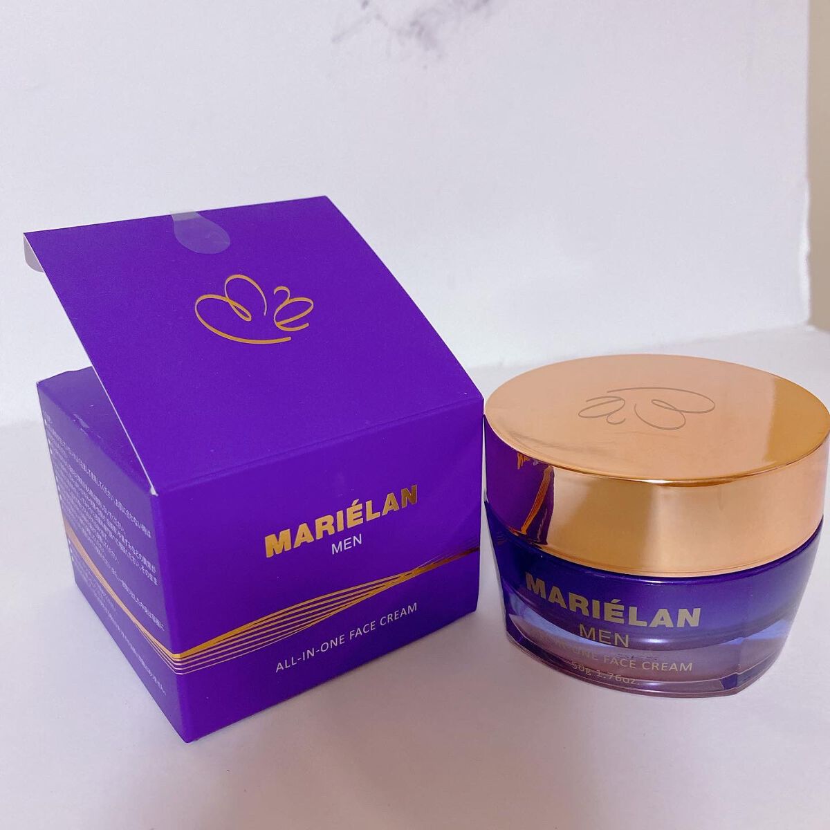 オールインワン フェイスクリーム MEN/MARIÉLAN/オールインワン化粧品を使ったクチコミ（1枚目）