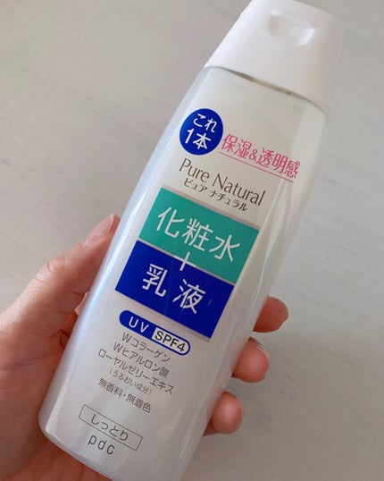 ピュア ナチュラル エッセンスローション UV 400ml(大容量)/pdc/オールインワン化粧品の画像