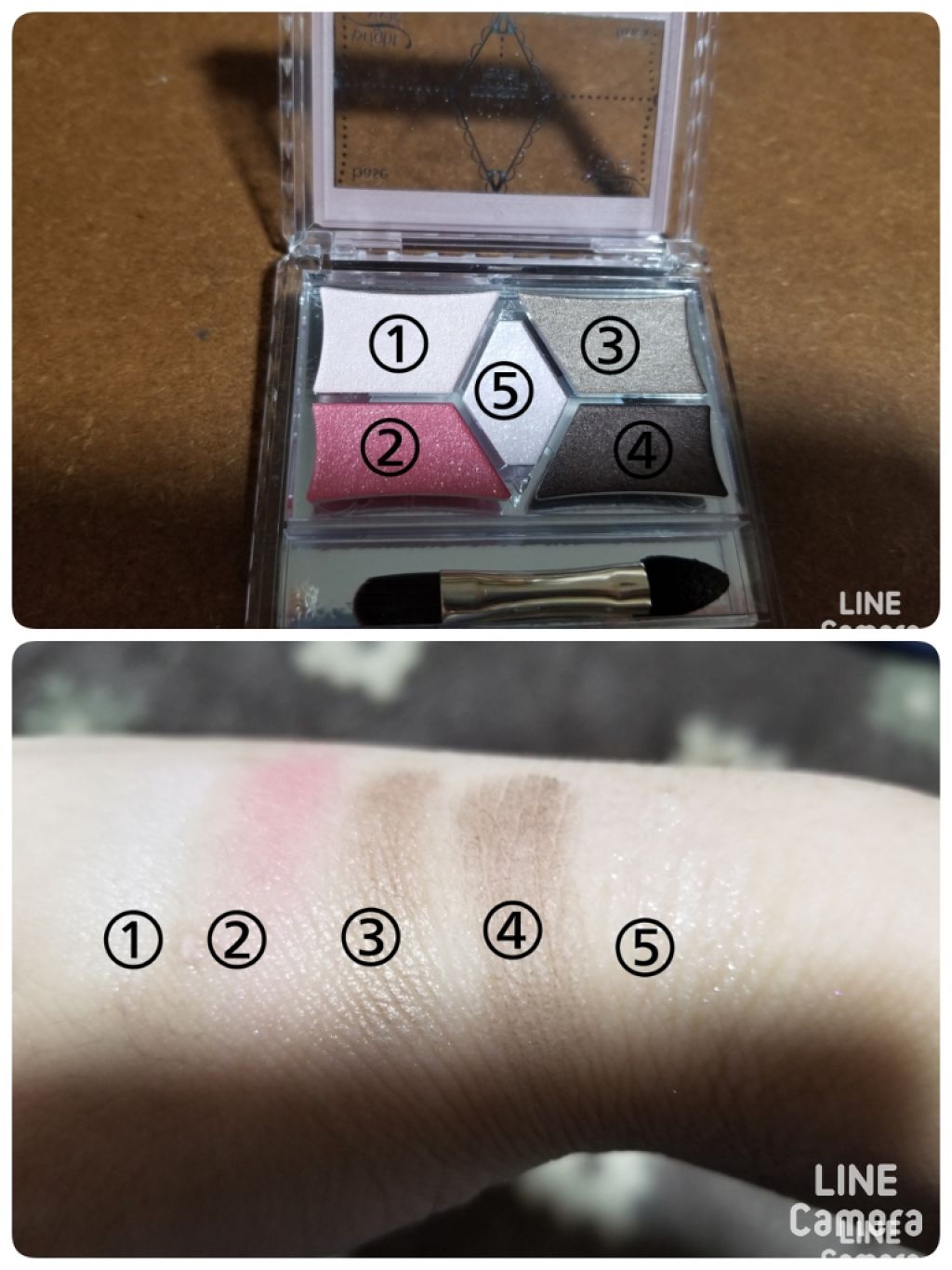 【旧品】パーフェクトスタイリストアイズ/キャンメイク/アイシャドウパレットを使ったクチコミ(2枚目)