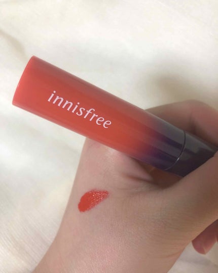 カラーピッカー ビビッドシャイン ティント/innisfree/口紅を使ったクチコミ(2枚目)