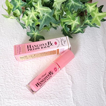 ~トゥー フェイスド ハングオーバー~ ピロー バーム リップ トリートメント ウォーターメロン キス/Too Faced/リップ美容液を使ったクチコミ(1枚目)