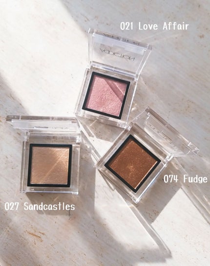アディクション ザ アイシャドウ 27 Sandcastles (P) /ADDICTION/単色アイシャドウを使ったクチコミ(2枚目)