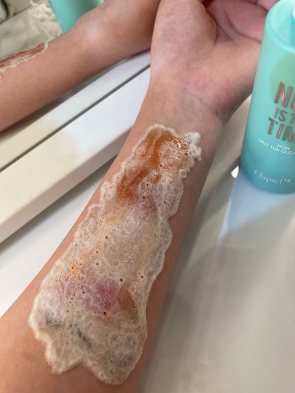 クラピエル ナウ ミント トックス クレンザー/Clapiel/洗顔フォームを使ったクチコミ(4枚目)