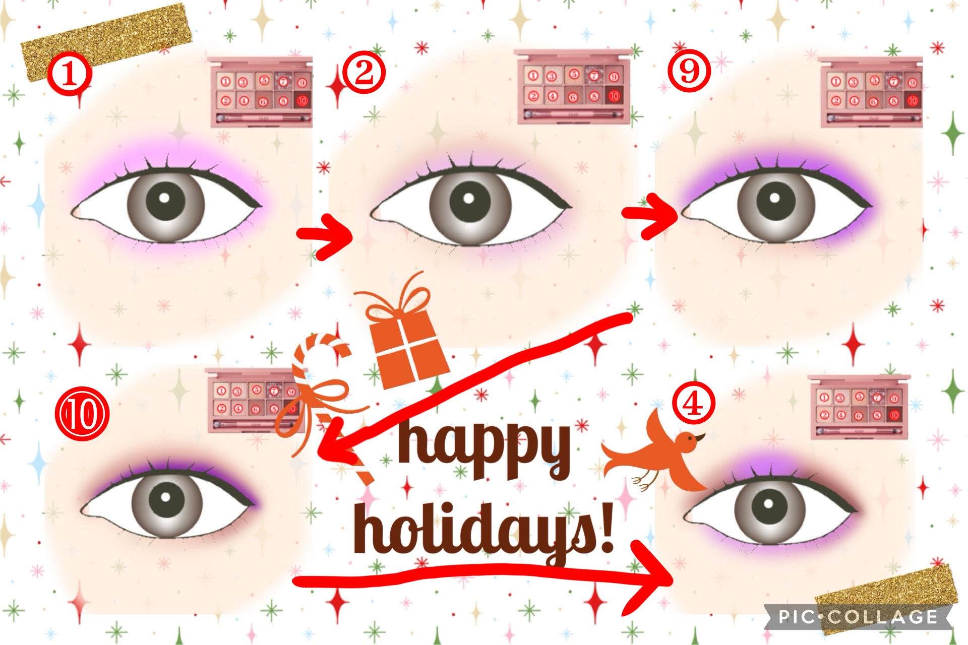 プロ アイ パレット 01 SIMPLY PINK/CLIO/アイシャドウパレットを使ったクチコミ（3枚目）