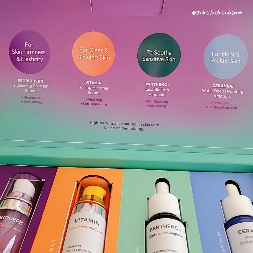 ベストアンプルセラム4種/BIOHEAL BOH/美容液を使ったクチコミ（3枚目）