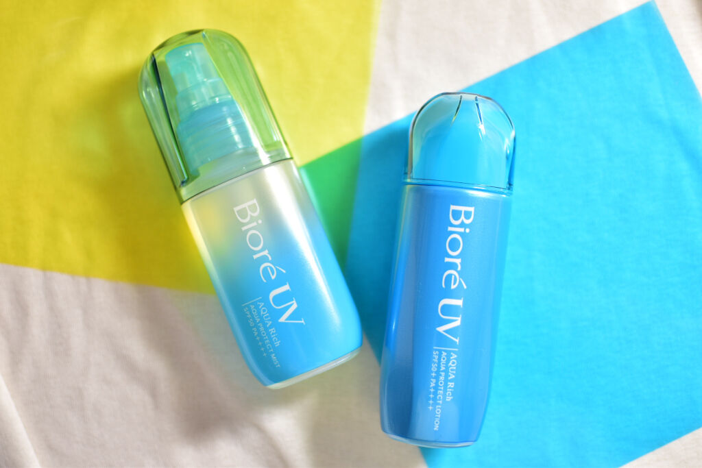 ビオレUV アクアリッチ アクアプロテクトローション(水層パック)/ビオレ/日焼け止めローションを使ったクチコミ（1枚目）