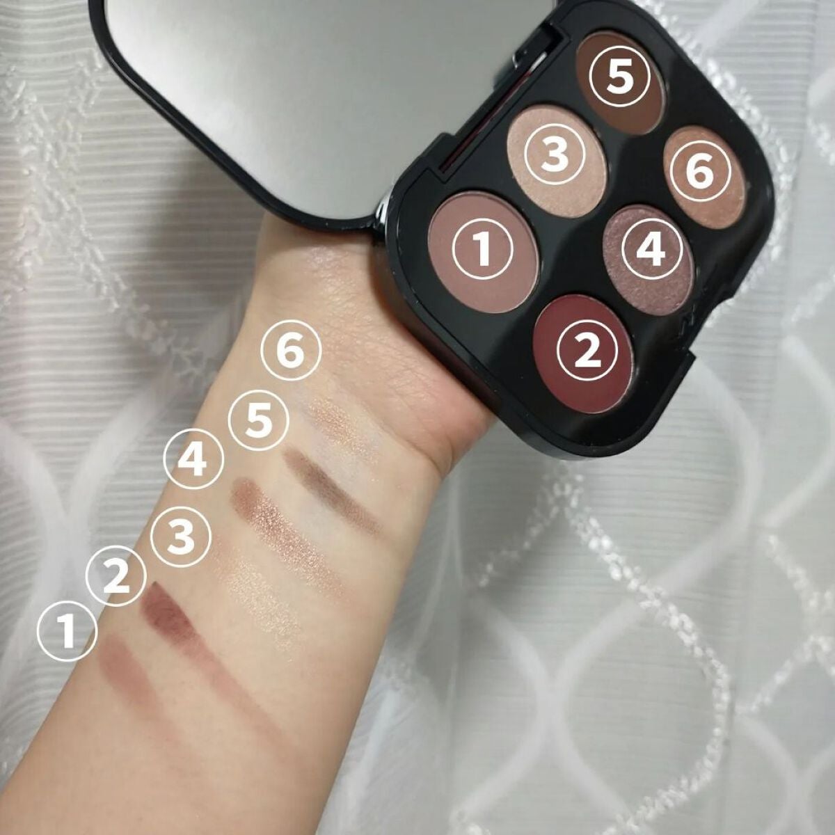 コネクト イン カラー アイシャドウ パレット × 6/M・A・C/アイシャドウパレットを使ったクチコミ(2枚目)