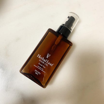 オーガニックヘアオイル フレッシュティーの香り/ハーバルリーフ/ヘアオイルを使ったクチコミ(1枚目)