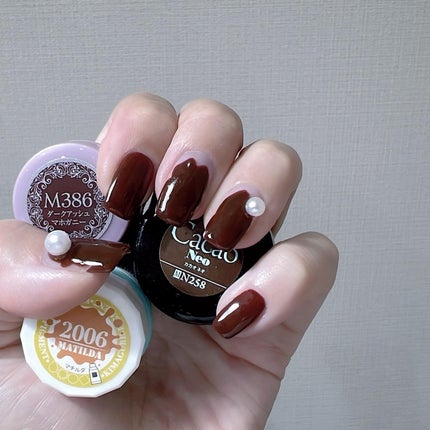 なかやまちえこ on LIPS 「塗りかけネイル💅⠀⠀夜になかなかYouTubeライブの時間が取..」(4枚目)