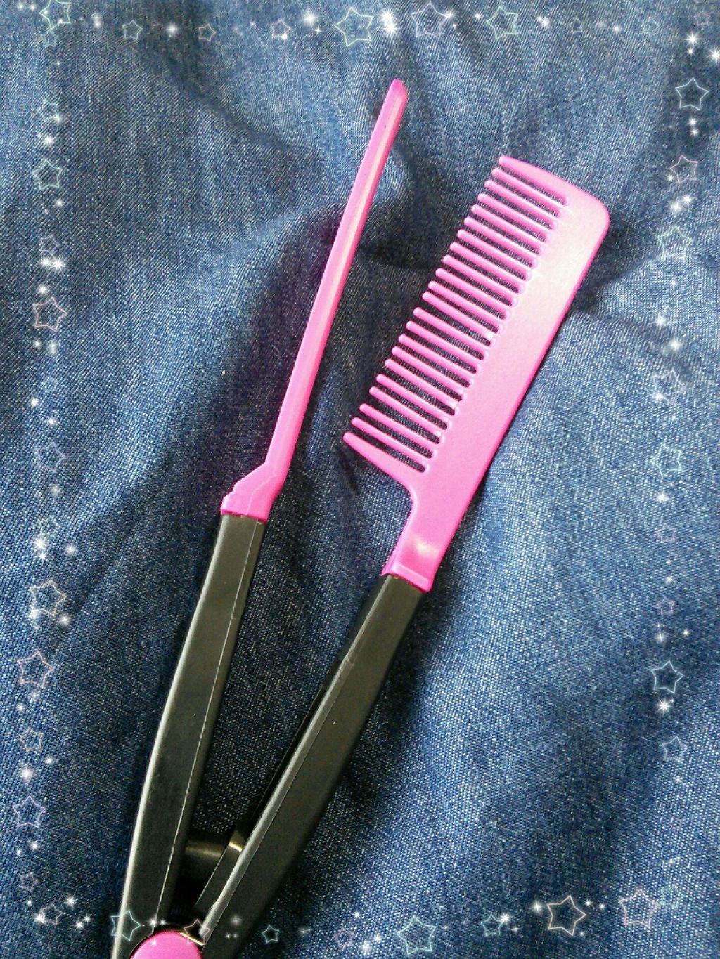 はさんでサラ髪ストレート！ ブロー＆スタイリングコーム/セイワ・プロ/ヘアコームを使ったクチコミ（3枚目）