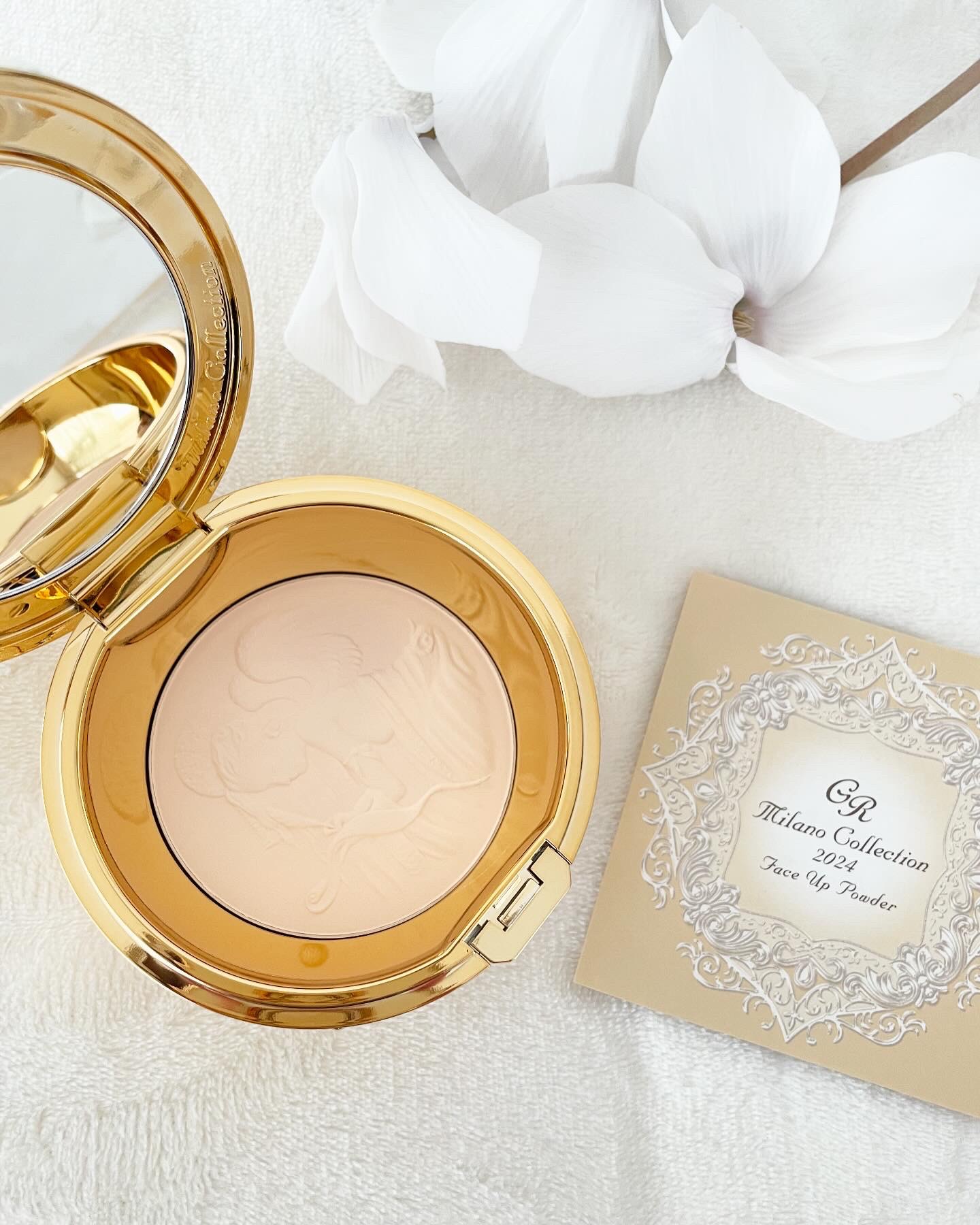 フェースアップパウダー２０２４ セット/ミラノコレクション/プレストパウダーを使ったクチコミ（2枚目）