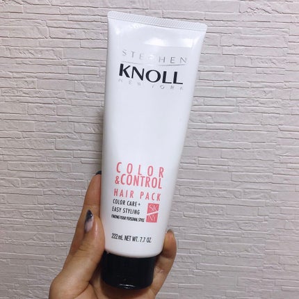 カラーコントロール ヘアパック/スティーブンノル ニューヨーク/ヘアマスク・ヘアパックを使ったクチコミ(1枚目)