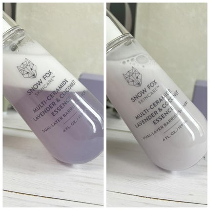 フレンチ ガーデン ミルキー エッセンス/SNOW FOX SKINCARE/美容液を使ったクチコミ(2枚目)