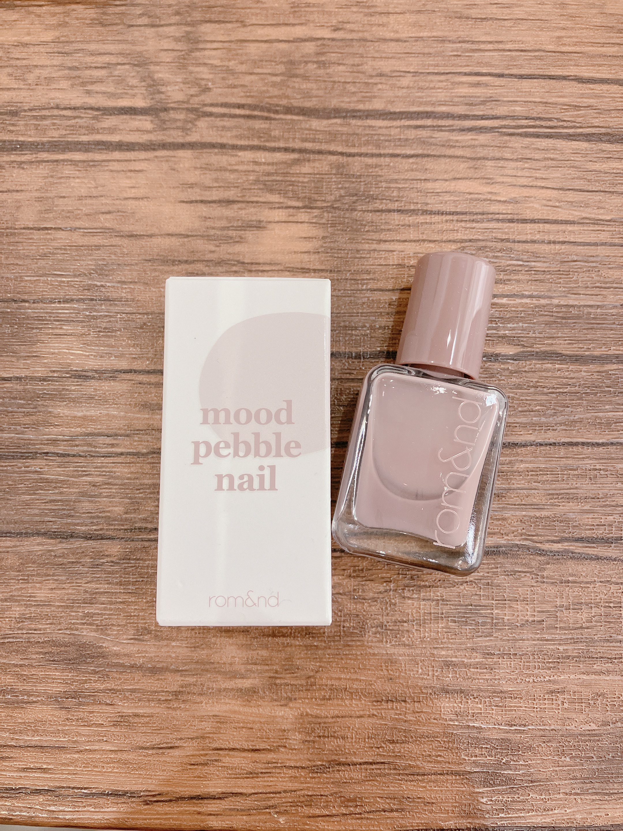 ムードペブルネイル/rom&nd/マニキュアを使ったクチコミ（1枚目）