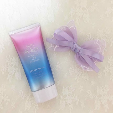 スキンアクア トーンアップUVエッセンス/スキンアクア/日焼け止めクリームを使ったクチコミ(1枚目)