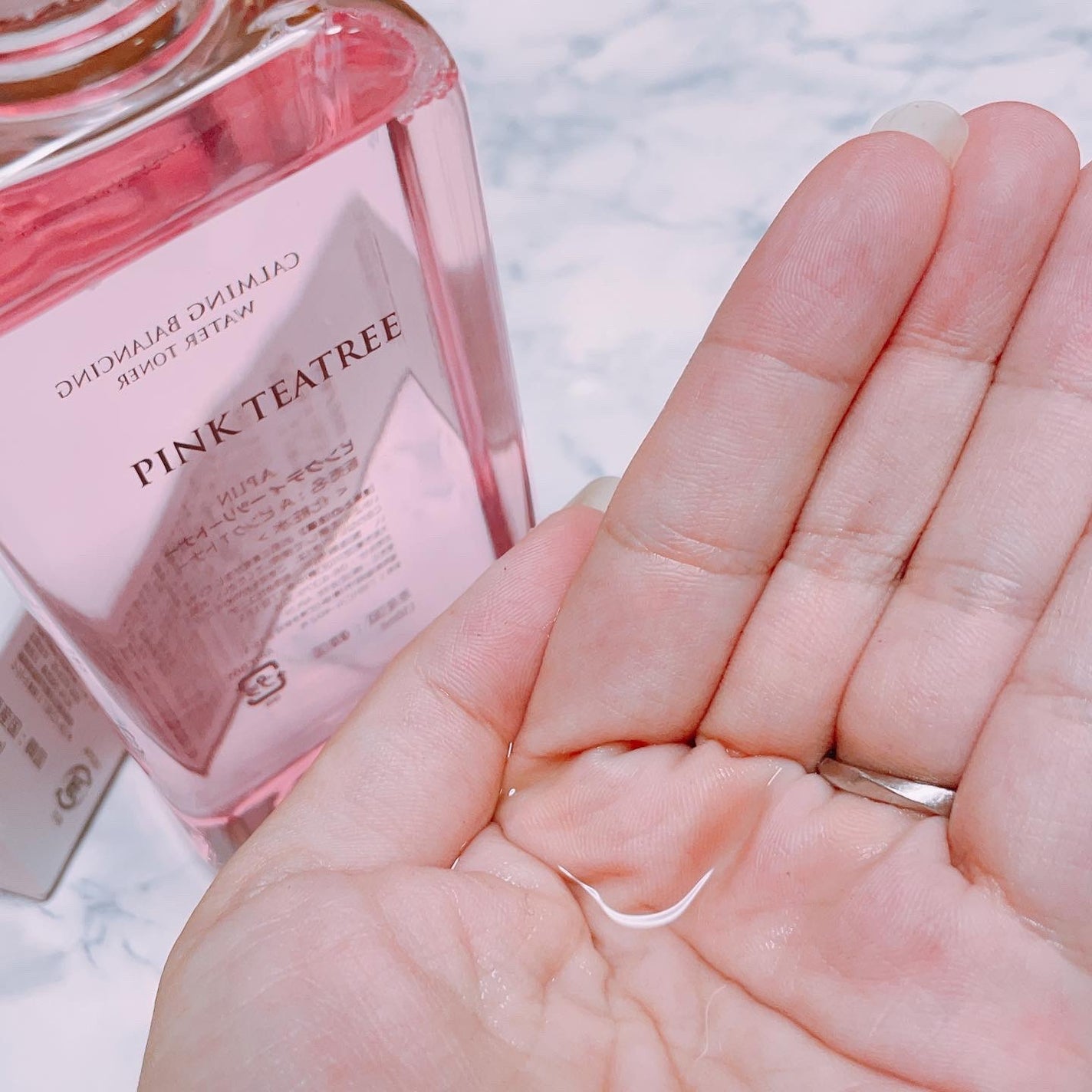 ピンクティーツリートナー/APLIN/化粧水を使ったクチコミ(3枚目)