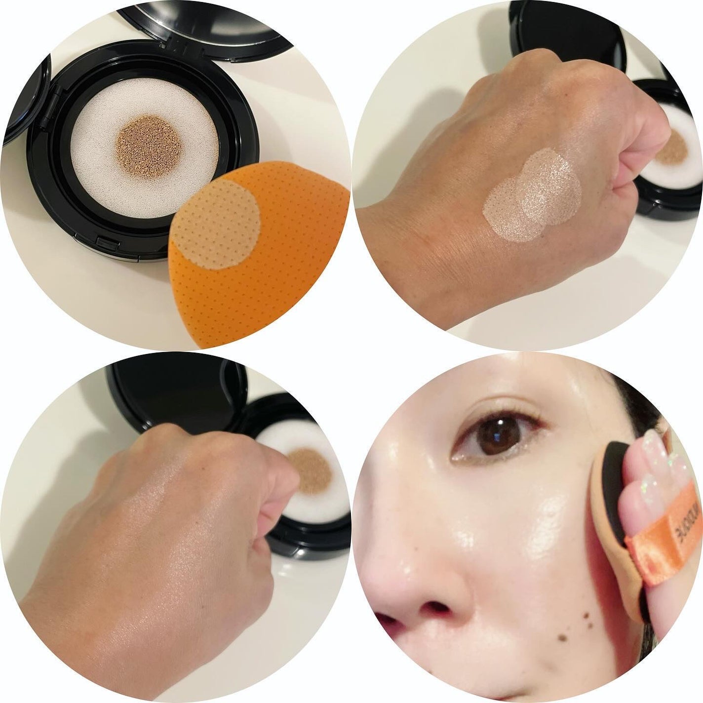 グロウクッションファンデーション/NUDIQUE/クッションファンデーションを使ったクチコミ(4枚目)