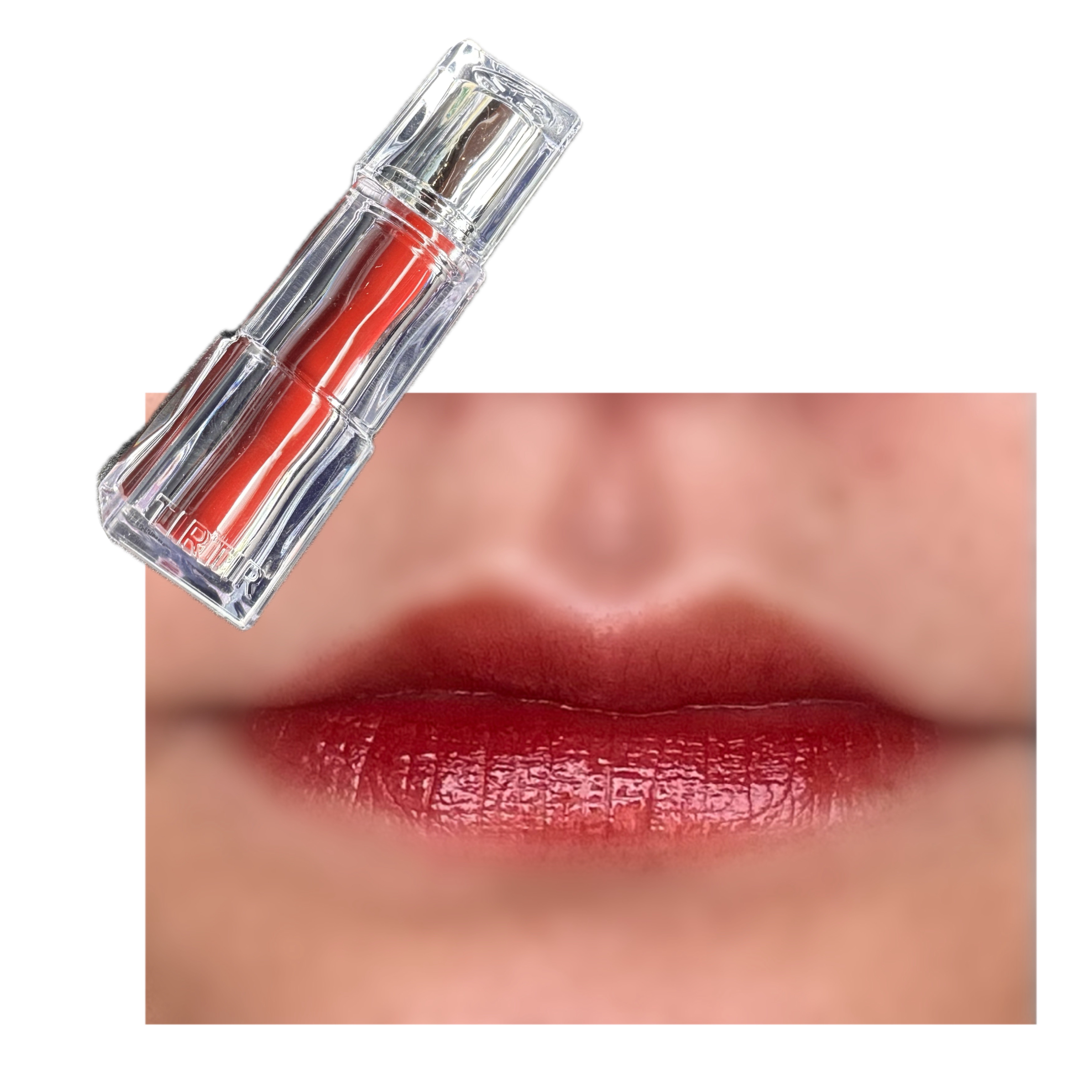 ウォーターリズムグロウティント 07 カシスプラム/TIRTIR(ティルティル)/リップティントを使ったクチコミ（1枚目）