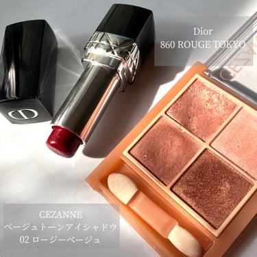 ルージュ ディオール 860 ルージュ トーキョー ベルベット/Dior/口紅を使ったクチコミ（3枚目）