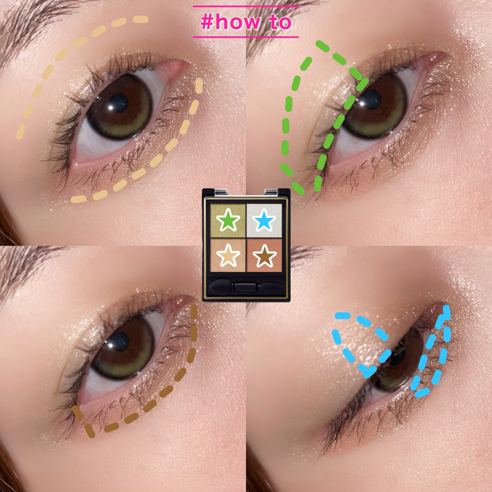リアルクローズシャドウ/excel/アイシャドウパレットを使ったクチコミ（3枚目）