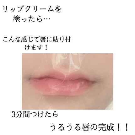 リップラップシート/アストレア ヴィルゴ/リップマスクを使ったクチコミ(4枚目)