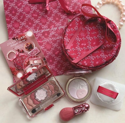 ジルスチュアート ミッドナイトチェリー コレクション/JILL STUART/メイクアップキットを使ったクチコミ(4枚目)