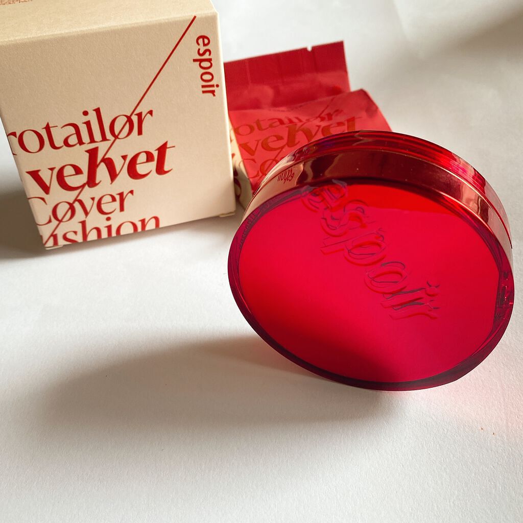 プロテーラービーベルベットカバークッション/espoir/クッションファンデーションを使ったクチコミ(10枚目)