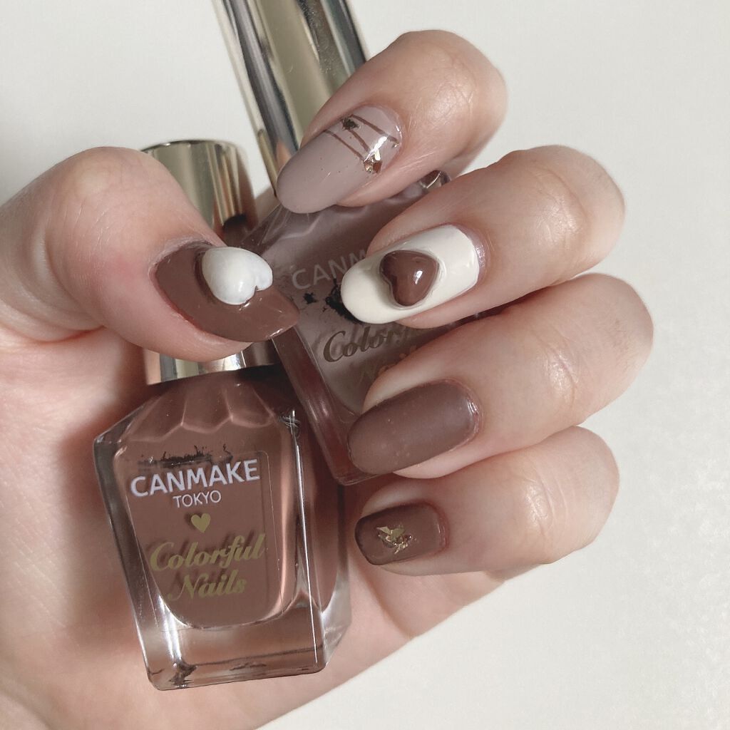 カラフルネイルズ/キャンメイク/マニキュアを使ったクチコミ（1枚目）