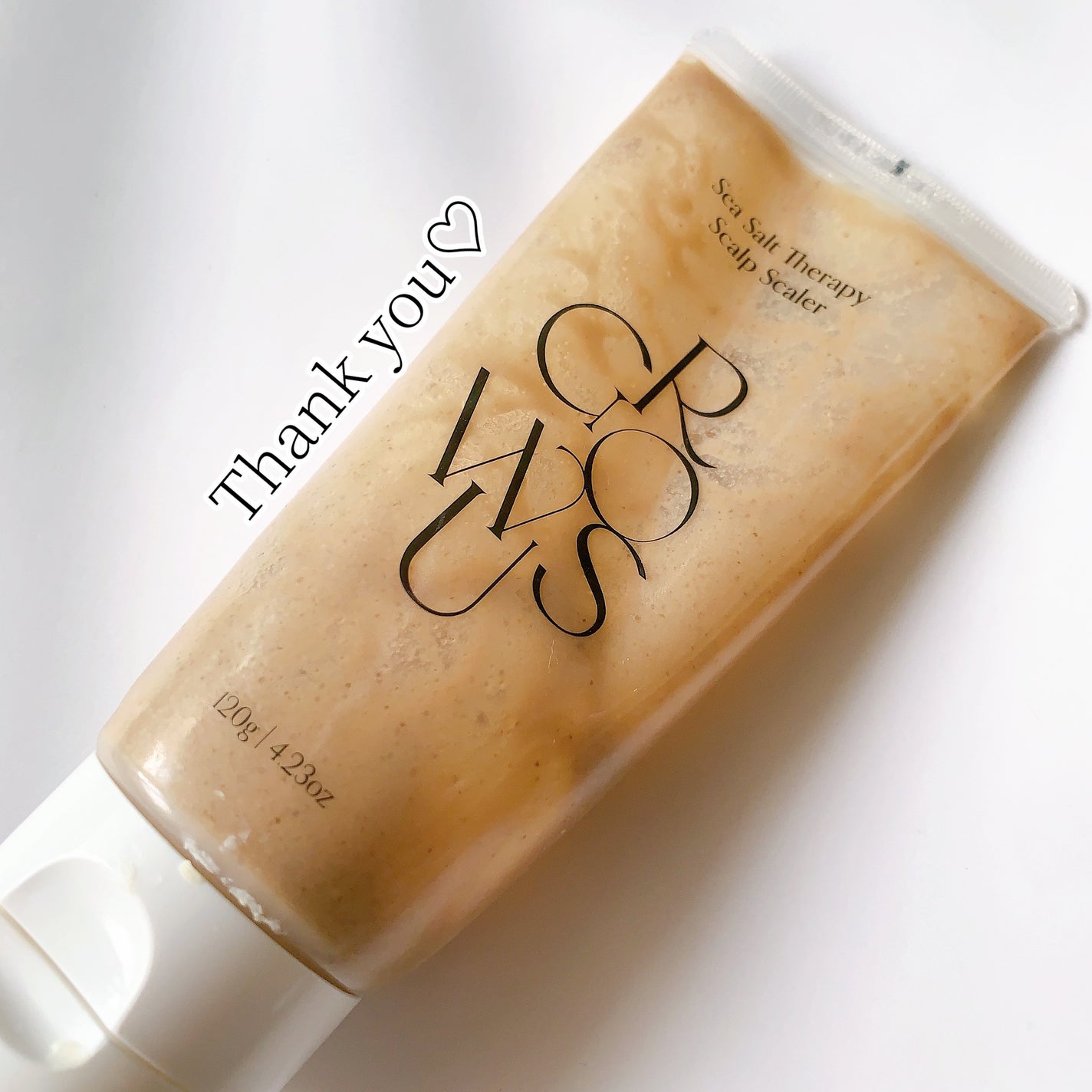 シーソルトセラピースカルプスケーラー/GROWUS/ヘッドスクラブを使ったクチコミ(1枚目)