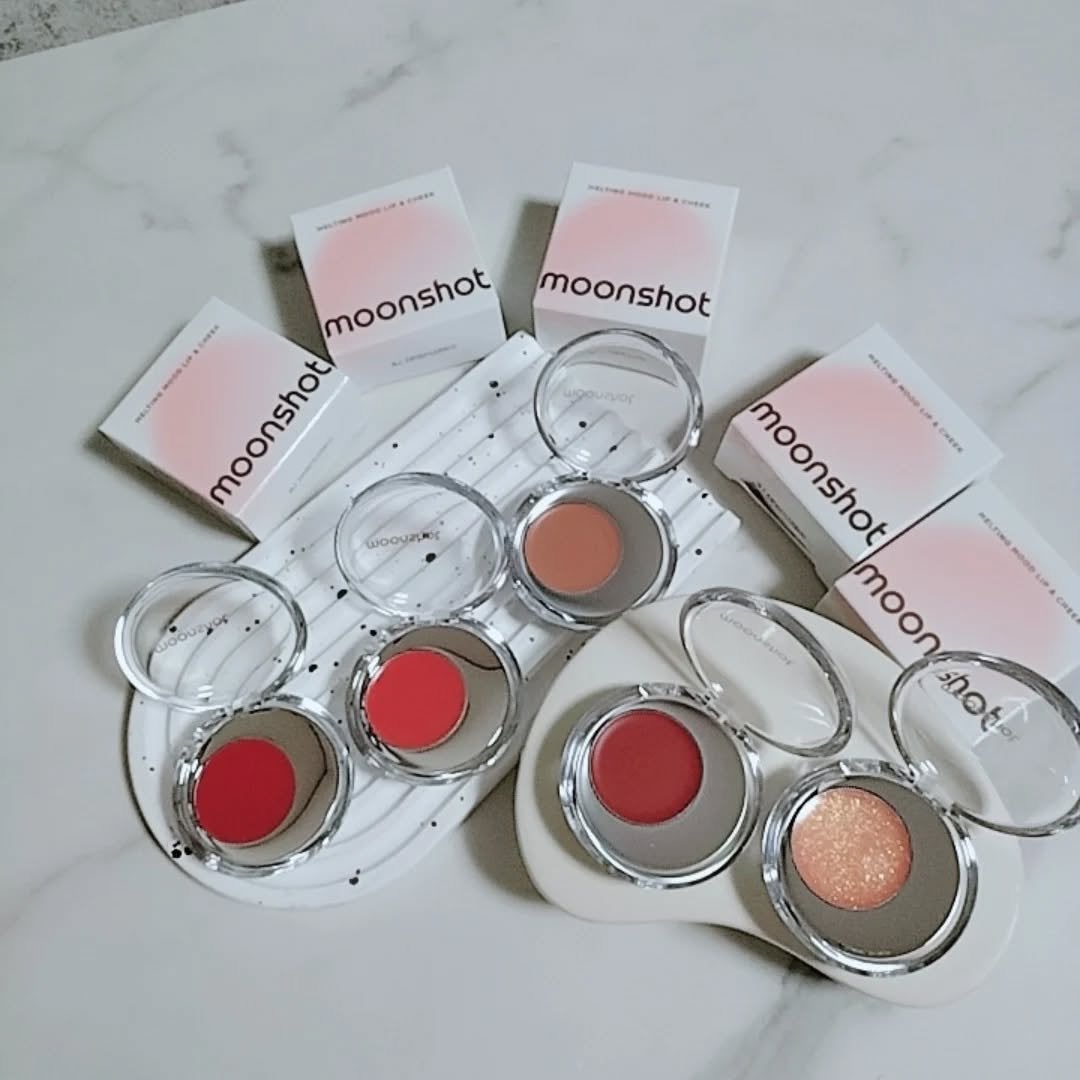メルティングムードリップ&チーク/moonshot/ジェル・クリームチークを使ったクチコミ(2枚目)