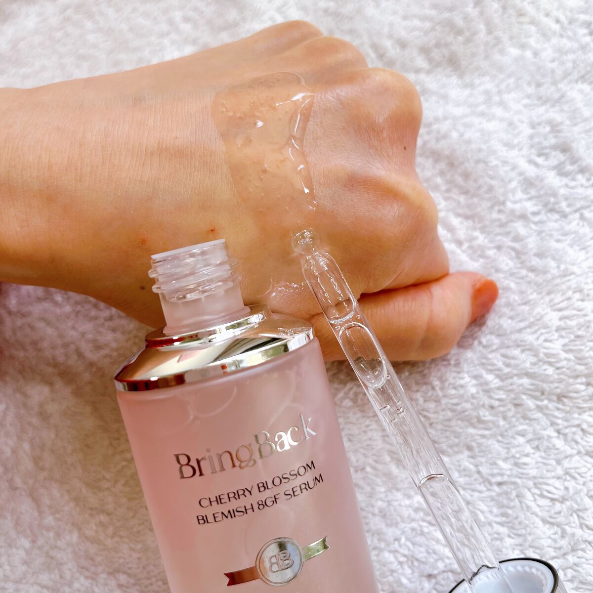 チェリーブロッサムブレミッシュ８GFセラム/Bring Back/化粧水を使ったクチコミ（2枚目）
