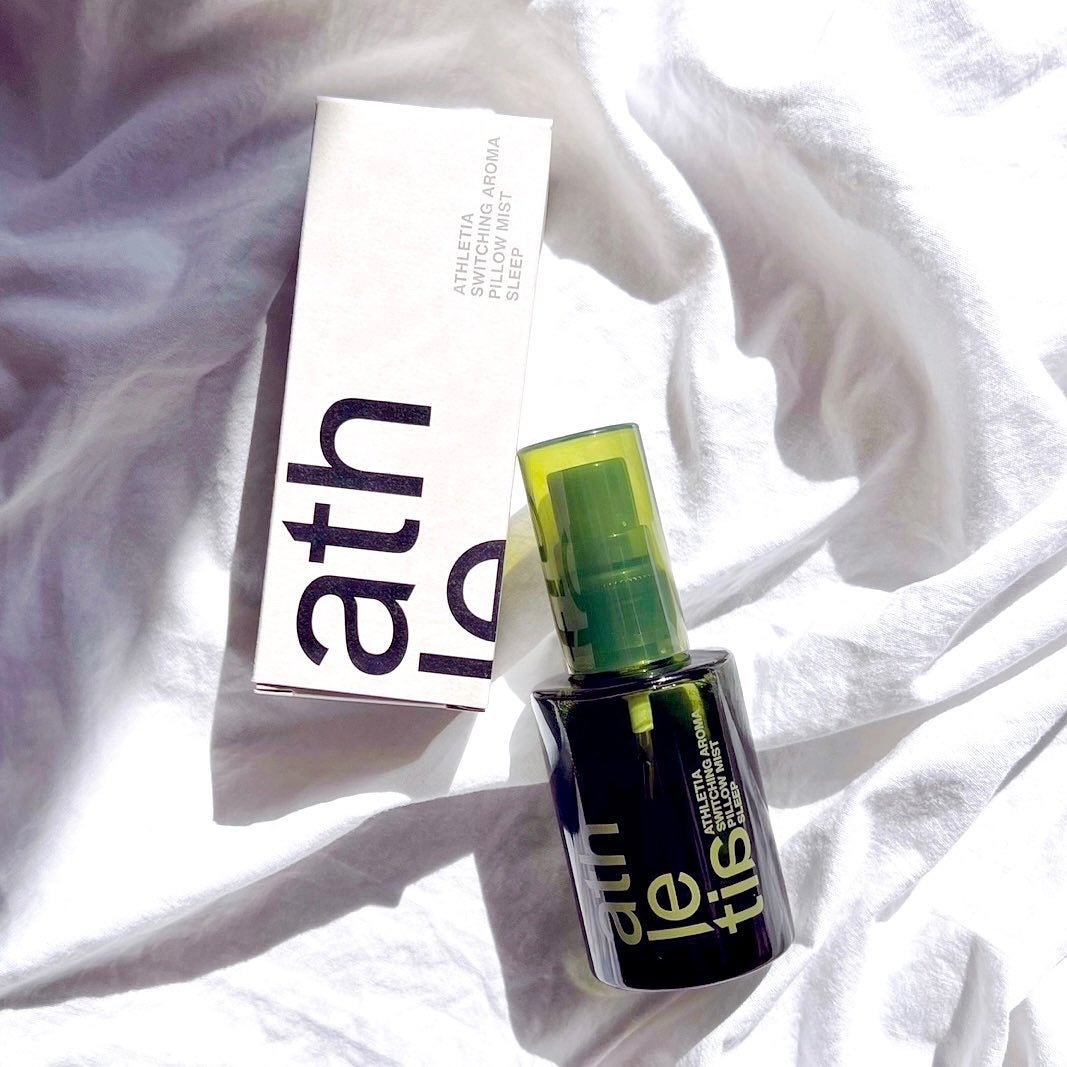 スイッチング アロマピローミスト SLEEP/athletia/ファブリックミストを使ったクチコミ(1枚目)